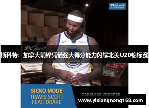 斯科特：加拿大前锋凭借强大得分能力闪耀北美U20锦标赛